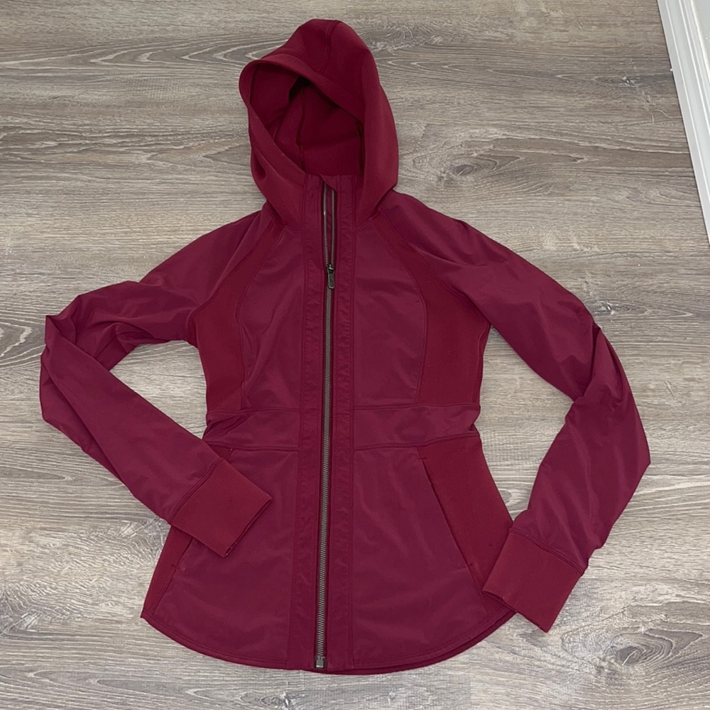COPY - Lululemon Wine Jacket Zip Hoodie Womens 4